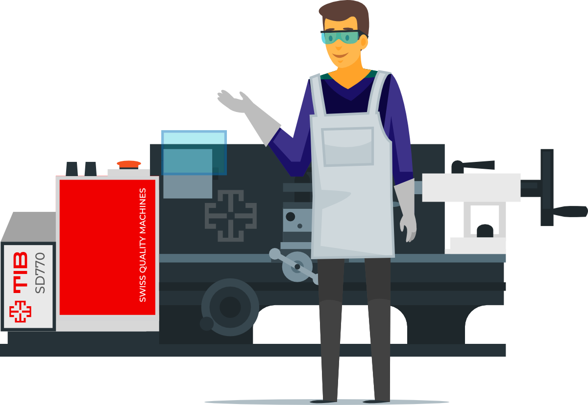 SIB Machine SD770 illustration